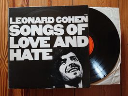 LEONARD COHEN - Songs Of Love And Hate (LP, 1971)